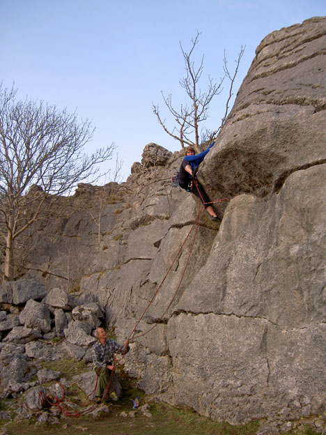 Peter Goff and Cheryl Smallwood at Hutton Roof